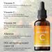 Pure Vitamin C Facial Serum - Anti-Aging Hydrating Dark Spot Reducer Fine Lines & Wrinkles Treatment for Glowing Skin - Buy Online on GoSupps.com