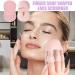 Neamou Face Cleansing Brush Deep Cleaning Face Scrubbing Silicone Brush - Manual Massaging Face Scrubber with Soft Bristles for Camping Travelling Pink - Buy Online on GoSupps.com