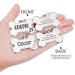 Nibana 2 Pack Personalized Pet ID Tags Dog Name Tags Engraved on Both Sides 4 Lines of Custom Text Paw Print Bone Pet Tag for Dogs Cats (Purple) - Buy Online on GoSupps.com