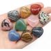 2PCS Natural Rose Quartz Crystal Love Heart Home Decoration Reiki Gemstone Agate Specimen Pecimen Gift Ornaments (Color : Flash Labradorite Size : 20X20X8mm) 20X20X8mm Flash Labradorite - Buy Online on GoSupps.com