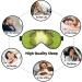 BREAUX Kiwi Slice Print Sleep Mask | Double-Sided Blackout Eye Mask for Travel | Comfortable and Stylish Eye Sleep Mask - Buy Online on GoSupps.com