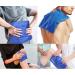 Ohuhu Large Reusable Gel Ice Pack - Hot & Cold Therapy for Injuries - XL Blue Cold Pack - Buy Online on GoSupps.com