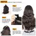 Hair Clip-In Extensions - Long Double Weft Synthetic Blonde Braid 50cm | Cheap Full Head 4-Pcs Wig with Highlights for Women - Buy Online on GoSupps.com