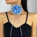 Shop Southjieling 3D Rose Trailer Necklace - Versatile Collarbone Chain & Fashionable Violet Flower Accessory - Buy Online on GoSupps.com