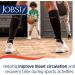 JOBST Unisex Sport Knee High Compression Socks 15-20 mmHg - X-Large Blue/Grey for Athletic Support - Buy Online on GoSupps.com