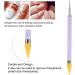 Shop Nail Art Dotting Pen - Easy to Use for Salons & Home - Purple Nail Design Tool - Buy Online on GoSupps.com