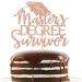 Masters Graduation Decorations 2023 Master's Degree Survivor Cake Topper Congrats Masters Decor Master Grad Master Graduation Party Decorations Rose Gold Glitter - Buy Online on GoSupps.com