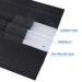 NU R 10pcs 3 Ply Disposable Face Mask Mask with Filter Layer and Elastic Earloop Retail Sealed bags Black - Buy Online on GoSupps.com