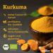 Organic Turmeric Powder 1kg | Vinativo - Raw Food Quality Tested & Ground | Premium Organic Spice - Buy Online on GoSupps.com