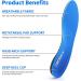 TOPSOLE Plantar Fasciitis Insoles - Arch Support Orthotic Inserts for Pain Relief - Men's 10-10.5 / Women's 12-12.5 Blue-22 - Buy Online on GoSupps.com