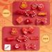 AHANDMAKER 8 Pairs Chinese Style Hair Clips Chinese New Year Hair Accessories Christmas Hair Clips Cartoon Pattern Bow Hair Clip for Christmas Spring Festival Decor Chinese Style Hair Clips#5 - Buy Online on GoSupps.com