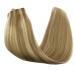 GOO GOO Human Hair Extensions 12 Inch Light Blonde Highlighted Golden P16/22 - Buy Online on GoSupps.com