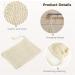 COSYOO 100 Pcs Sisal Soap Saver Bags | Plastic-Free & Reusable | Natural Exfoliating Bag for Bath & Shower | Zero Waste Soap Mesh Bag - Foaming & Drying | 100pcs - Buy Online on GoSupps.com