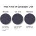 100pcs Foot File Sandpaper Disc | Replaceable Sanding Pads for Electric Foot Rasp Files | Callus & Dead Skin Removal Pedicure Tools - 120 Grit - Pack of 1 - Buy Online on GoSupps.com