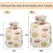 NAANLE Sweet Macaron Hot Water Bottle - 1L Transparent Heat Bottle for Bed Hand & Feet Warmer | Pain Relief & Cold Therapy - Buy Online on GoSupps.com