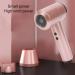 Travel Hair Dryer - Cordless Fast Drying Blow Dryer with 6 Speed Adjustment | Portable Rose Gold Hairdryer for Home & Camping (US Plug - Buy Online on GoSupps.com