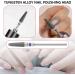 Be In Your Mind 2.35mm Carbide Cutter Bit Manicure Drill Bit for Nail Beauty Electric Manicure for Removing Gel Cuticle and Panel (Medium Teeth Blue M) M Denti medi - Buy Online on GoSupps.com
