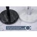 GMYIAK Razor and brush stand razor holder with marble base is more stable the base does not rust and the fitted protective distance protects your worktop a gift (white) - Buy Online on GoSupps.com