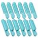 12 PCS Volumizing Hair Root Clip,Natural Fluffy Hair Clip Hair Root Self Grip Hair Clip,DIY Wave Fluffy Curler Hair Styling Tool for Women Hair Rollers Small And Easy to Carry (Blue)