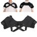 Buy Elastic Shoulder Bandage | Double Shoulder Support Wrap for Hiking & Sports | Posture Correction & Stabilization - Buy Online on GoSupps.com