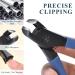 KADS Nail Clipper Heavy Duty Toe Nail Cllipper Set for Thick Nails Anti-Splash Finger Nail Clippers with Nail File (Blue) - Buy Online on GoSupps.com