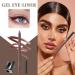 Eye pencil Gel Eye Pencil with Sharpener Long Lasting Liquid Makeup Liner for Women Daily Use 1plum - Buy Online on GoSupps.com
