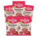 Bio&Me: Super Berry Gut-Loving Granola 5-Pack (5 x 360g Total) / Vegan No Added Sugar High Fibre Breakfast