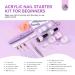 Saviland Acrylic Nail Kit for Beginners - Complete Set with Clear White Pink Acrylic Powder Brush Dehydrator & Primer | DIY Professional Acrylic Nails - Buy Online on GoSupps.com
