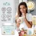 Premium White Chocolate Coconut Flavor Powder | Vegan Gluten-Free Diabetic-Friendly | 200g - Only 9 Kcal per Serving - Buy Online on GoSupps.com