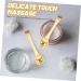Golden Eye Massage Roller & T-Bar Set | Skin Care Tools for Eye Creams & Facial Masks | International Shipping - Buy Online on GoSupps.com