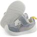 LACOFIA Baby Girls First Walkers Toddler Sneakers | Anti-Slip Rubber Sole | Size 3.5 UK Child | Gray - Buy Online on GoSupps.com