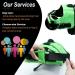 Vivaglory Ripstop Dog Lifeguard Vest - Enhanced Buoyancy & Visibility for Small/Medium Dogs - Neon Green XS (35-43cm Chest) - Buy Online on GoSupps.com