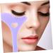 BIUDECO Eyeliner Stamp Eyeshadow Applicators Reusable Silicone Eyelash Stencils Makeup Tools Face Auxiliary 12.00X6.00X0.50CM Purple - Buy Online on GoSupps.com