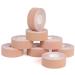 FOU Kinesiology Tape Kinetic Tape (8 Rolls) Waterproof Athletic Sports Tape Physio Tape for Knees Shoulder Ankles Elbow Pain Relief Joint Support and Recovery Uncut 1inch 16.4ft Roll(Beige) Beige 1 Inch 8 Rolls