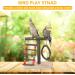 Vogel Papagies Wooden Bird Playground for Parrots & Budgerigars - Fun with Ladders & Swings - Buy Online on GoSupps.com
