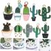 Anneome Alloy Charms Cactus Accessories Greenery Bulk Plants 3d Plant Charm Collection Cartoon Plant Bag Vintage Ornament - Buy Online on GoSupps.com