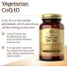 Solgar Vegetarian CoQ-10 200 mg | 60 Vegetable Capsules - Heart Health Support - Buy Online on GoSupps.com