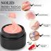 LOUINSTIC Solid Builder Gel for Nails - 2PCS Non-Sticky Hand 3D Nail Carving Gel | Nail Extension Sculpture Hard Gel | Nail Building UV/LED Lamp Required - Clear Nude 0.7oz - Buy Online on GoSupps.com