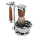 Zjchao men's rasier set beard set for men men's gift set men's care set with razor brush shaving soap shaving bowl for him father husband friend