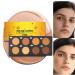  Yorajuy Contour Cream Palette Face Contour Palette Lightweight Contour Cream Makeup Palette Multi-Palette Concealer Cream Makeup for Women Men Adults Friends - Buy Online on GoSupps.com