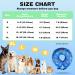 ANWA Inflatable Pet Recovery Collar - Adjustable Dog & Cat Cone for Surgery - Blue, Medium - Buy Online on GoSupps.com