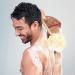 Exfoliating Loofah on a Stick Back Scrubber for Shower Long Handle Shower Sponge for Men and Women - Buy Online on GoSupps.com