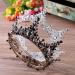 Frcolor Baroque Tiara Bridal Headpiece - Rhinestone Wedding Crown Hairband (Black) | Shop Internationally - Buy Online on GoSupps.com