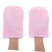 Ipetboom Moufles de Paraffine Soin des Mains Taille Unique Hydratantes en Cire de Paraffine pour Femme Usage Spa Domestique Confortables et Respirantes Bord Blanc Rose 25x15 Cm - Buy Online on GoSupps.com