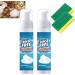 Dumalt Foam Cleaner New Dumalt Rinse Free Foam Cleaner Rinse Free Cleaning Spray Splash Spray Foam Cleaner All Around Kitchen Cleaning Foam For Bathroom Car House (2 Pcs)