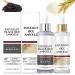 Peel Shot Glow Rice Ampoule Duo Exfoliant Visage Peeling Visage Exfoliant au Riz Noir et Blanc exfoliant Doux Nettoie en Profondeur les Pores Am liore la peau Rugueuse 2 * 100 ML