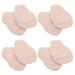 NOLITOY 4 Pairs Metatarsal Pads Forefoot Pads Ball of Foot Cushions Gel Insoles Shoe Inserts Forefoot Support Adhesive Pad for Women High Heels Foot Care