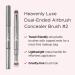 IT Cosmetics Heavenly Luxe Dual Airbrush Concealer Brush #2 - 2-in-1 Dual-Ended Brush - For Liquid & Cream Concealer - Buy Online on GoSupps.com
