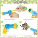Interactive Cat Toys Fuzzy Ball Shooter for Cats Launcher Plush Ball Shooting Gun with 50pcs Soft Cat Pom Pom Balls 3 Cat Bouncy Balls Cat Fetch Toys for Cats Kitten Exercise Training Playing Toys - Buy Online on GoSupps.com