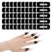 100 Pcs Nail Polish Protector for Fingers 99.99%+ U V Finger Protection Cuticle Protector Tape for Nail Painting U-Shaped French Tip Nail Polish Barrier Peel Off for Nails Stamp Nail Art